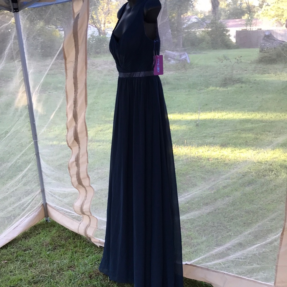 Abby Paris navy blue dress Sz 14